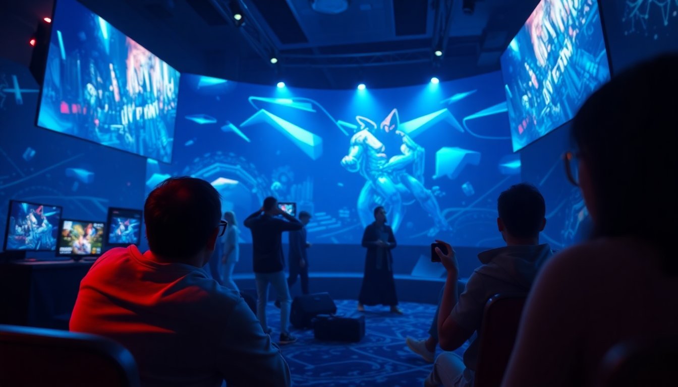 immerse yourself in a world of interactive gamerflicks